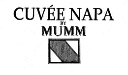 CUVEE NAPA BY MUMM trademark