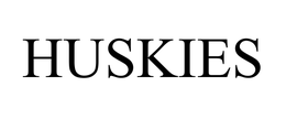 HUSKIES trademark
