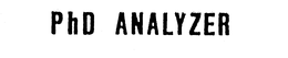 PHD ANALYZER trademark