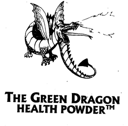 THE GREEN DRAGON HEALTH POWDER trademark