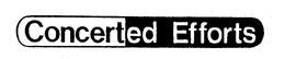 CONCERTED EFFORTS trademark