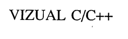 VIZUAL C/C++ trademark