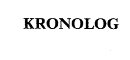 KRONOLOG trademark
