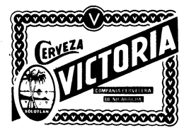 CERVEZA VICTORIA COMPANIA CERVECERA DE NICARAGUA XOLOTLAN trademark