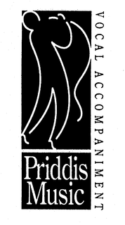 PRIDDIS MUSIC VOCAL ACCOMPANIMENT trademark