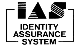 IAS IDENTITY ASSURANCE SYSTEM trademark