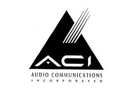 ACI AUDIO COMMUNICATIONS INCORPORATED trademark