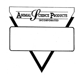 ANIMAL SCIENCE PRODUCTS INCORPORATED trademark