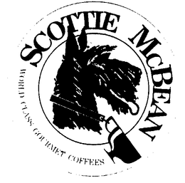 SCOTTIE MCBEAN WORLD CLASS GOURMET COFFEES trademark