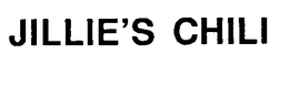 JILLIE'S CHILI trademark