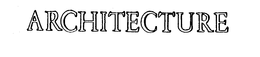 ARCHITECTURE trademark