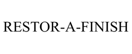 RESTOR-A-FINISH trademark
