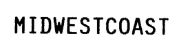MIDWESTCOAST trademark