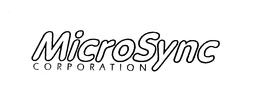 MICROSYNC CORPORATION trademark