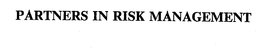 PARTNERS IN RISK MANAGEMENT trademark