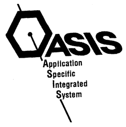 ASIS APPLICATION SPECIFIC INTEGRATED SYSTEM trademark