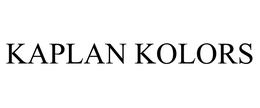 KAPLAN KOLORS trademark