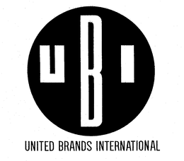 UBI UNITED BRANDS INTERNATIONAL trademark