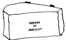REMAINS OF DRACULA trademark