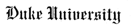 DUKE UNIVERSITY trademark