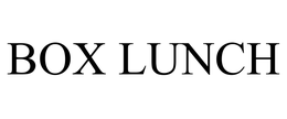 BOX LUNCH trademark