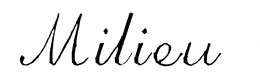 MILIEU trademark