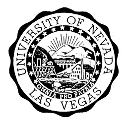 UNIVERSITY OF NEVADA LAS VEGAS OMINIA PRO PATRIA trademark