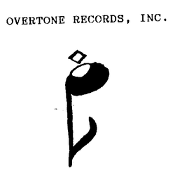 OVERTONE RECORDS, INC. trademark