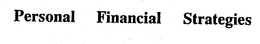 PERSONAL FINANCIAL STRATEGIES trademark
