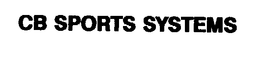 CB SPORTS SYSTEMS trademark