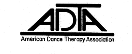 ADTA AMERICAN DANCE THERAPY ASSOCIATION trademark