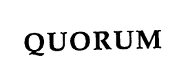 QUORUM trademark