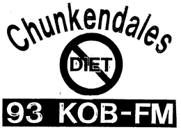 CHUNKENDALES DIET 93 KOB-FM trademark
