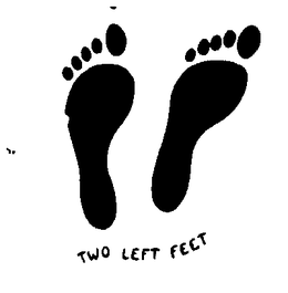 TWO LEFT FEET trademark