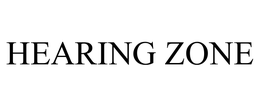 HEARING ZONE trademark
