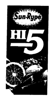 SUN-RYPE HI5 trademark