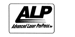 ALP ADVANCED LASER PREPRESS, INC. trademark