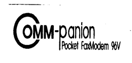 COMM-PANION POCKET FAXMODEM 96V trademark