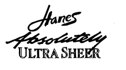 HANES ABSOLUTELY ULTRA SHEER trademark