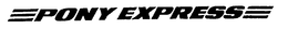PONY EXPRESS trademark