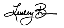 LESLEY B trademark