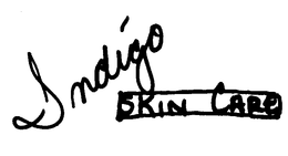INDIGO SKIN CARE TITLE: INDIGO. trademark