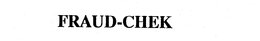 FRAUD-CHEK trademark