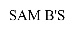 SAM B'S trademark