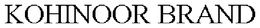 KOHINOOR BRAND trademark