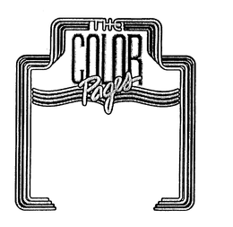 THE COLOR PAGES trademark