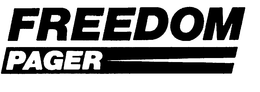 FREEDOM PAGER trademark