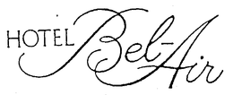 HOTEL BEL-AIR trademark
