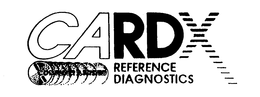 CARDX COMPUTER ASSISTED REFERENCE DIAGNOSTICS trademark