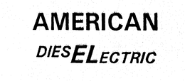 AMERICAN DIESELECTRIC trademark